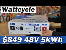 $849 Wattcycle Server Rack Battery?! Quick Review...