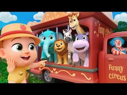 🔴Farm Nursery Rhymes by Lalafun - Old MacDonald Had A Farm, Wheels on the Bus & More