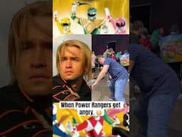 When Power Rangers get angry. 😳 #powerrangers #wildforce #ninjastorm