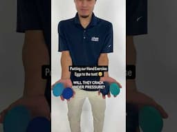 Will They Crack? Hand Exercise Eggs Put to the Test!