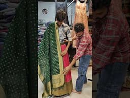 Latest 🔥South Indian Traditional Half Saree  Lehenga Choli👗 pattu Powada Dhvani