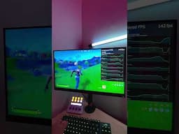 Budget ITX PC Playing Fortnite@1440p on the Intel Arc B580 - better than the 4060? #shorts #gaming