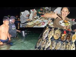 Pertama kali bule Kamerun Ikut Hunting Fish, buat makan malam bersama Subscriber Jakarta & Kendari