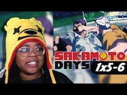 Sakamoto Days S1 E5-6 Source of Strength/Heisuke Mashimo Reaction