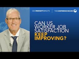Can US Worker Job Satisfaction Keep Improving?