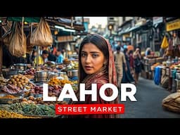 🇵🇰 LAHOR, Pakistan: INCREDIBLE Food Tour of The Street Market [4K, HDR]