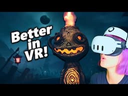 This Claymation Horror Game is BETTER in VR - The Midnight Walk VR