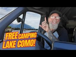 EPIC Vanlife Park-Ups! (Lake Como - ITALY)