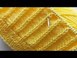Easy And Beautiful knitting pattern🫠