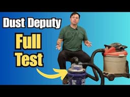 Oneida Low Profile Dust Deputy Separator Full Test
