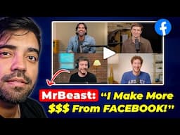 MrBeast CONFIRMS It. Facebook Pays More Than YouTube!