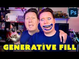 GENERATIVE FILL for Photoshop - Beginner's Tutorial