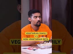 Vegetarian Family, Non-vegetarian Beta #drama #comedy #shorts #entertainment #dailyshorts