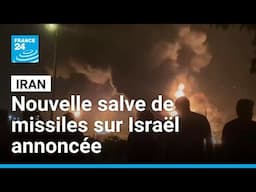 Frappes Iran-Israël : Téhéran annonce une nouvelle salve de missiles • FRANCE 24
