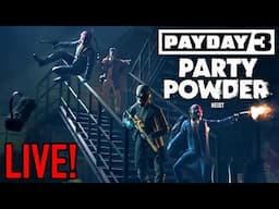 Payday 3 Update 14 LIVE! First Time Playing Party Powder, Judge Shotgun Returns & More...