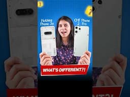 CMF Phone 2 Pro vs Nothing Phone 3a: 5 Major Differences 🧐