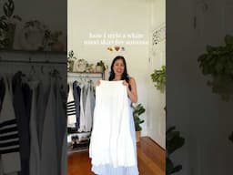 HOW TO STYLE A WHITE MAXI SKIRT FOR AUTUMN
