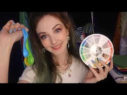 ASMR Finding Your Inner Colour (Colour analysis, Personal Attention)