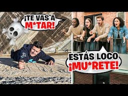 ME DESEAN LA MU3RTE por HACER PARKOUR...☠️