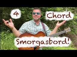 A bunch of popular 4 chord 90's songs to get you playing!