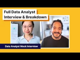 Data Analyst Interview | End-to-End Analytics Project Breakdown (Ex-Uber)