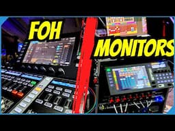 Live Show Workflow: Behringer Wing at FOH, Wing Rack on Monitors
