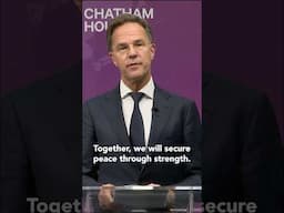 "The fact is, we need a quantum leap in our collective defence"