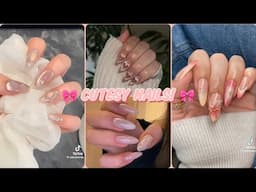 Soft & Girly Nail Designs 🎀💅 | Aesthetic Nail Art Inspiration