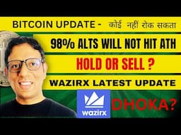 Trump stopped 😡 Bull Market | Bitcoin and Alt coins update || Crypto Market  & Wazirx Update