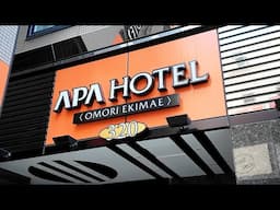 Stay Near Haneda & Shinagawa! 🛫 Just 1 Min from Station 🚶‍♂️ + APA Hotel Omori Stay & Local Walk 🌿