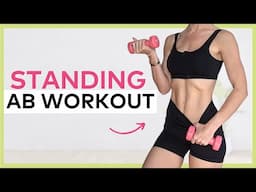 Standing Abs Workout With Weights (QUICK AND EFFECTIVE)
