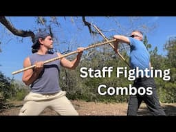 STAFF FIGHTING COMBAT COMBOS | Filipino Martial Arts