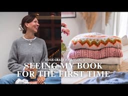 Visiting Huge Craft Fair: Seeing My Book For the First Time & A New Studio!