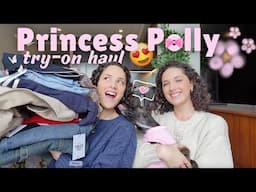 twins rating each others PRINCESS POLLY picks *clothing haul