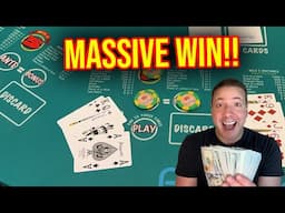 EPIC WINNING WILD 5 POKER SESSION IN LAS VEGAS!!