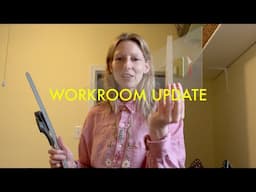 welcome to my chaotic workroom update