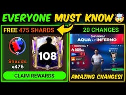 OMG! 20 Changes in New Update - Aqua vs Inferno Event Best Guide | Mr. Believer