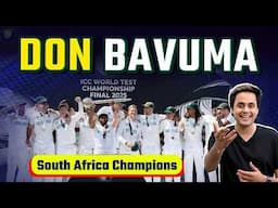 WTC final जीत कर Temba bavuma ने रच दिया इतिहास | South Africa vs Australia | @RJRaunac​
