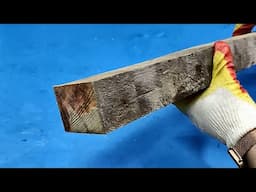Brilliant idea from a piece of old board!