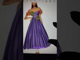 Fashion illustration|Fashion design apps|Digital illustration in phone
