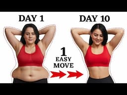 Only 1 Easy Standing Exercise To Lose Side Belly Fat In 10 Days – No Crunches, No Gym!