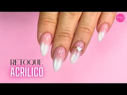 Retoque de acrílico con esmaltado semipermanente ♥ Deko Uñas - Refill Acrylic