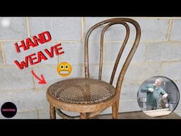 Restoring a 100 Year Old Hand-Woven Caned Chair