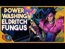 Destroying Eldritch Fungus With A Pressure Washer! - Ambrosia Sky