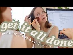12 Life-Changing Habits to Boost PRODUCTIVITY & Energy | Get It ALL Done