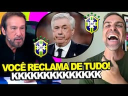 PÂNICO E PILHADO DEBATEM SOBRE O FUTURO DA SELEÇÃO BRASILEIRA DE ANCELOTTI