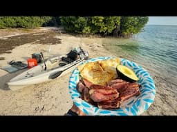 Overnight Camping, Fishing, and Exploring a Remote Mangrove Island