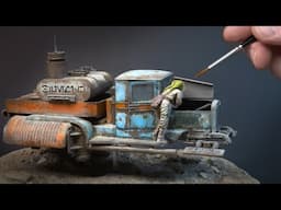 Kitbashing a Hovering Rustbucket From Scratch – STAR WARS Diorama Build