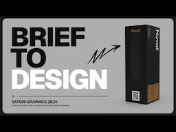 The ONLY Graphic Design Process To Master Any Brief!