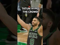 Horford hits the jumper and the crowd goes crazy!